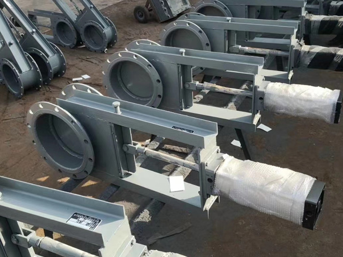 電液動推桿插板閥